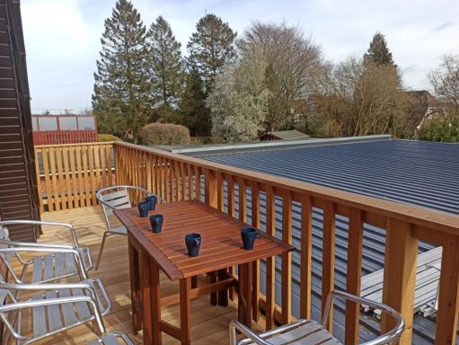 Balkon Ferienwohnung Kiekut 9, Kappeln, Schleswig-Holstein