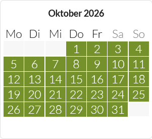Kalender 2026