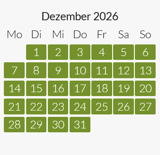 Kalender 2026